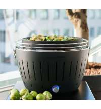 Угольный гриль Lotus Grill Classic, серый (антрацит)