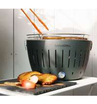 Угольный гриль Lotus Grill Classic, серый (антрацит)