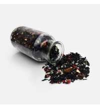 Чай «Сокочай», черный с соком ананаса, клубникой, мятой, медом и лимоном