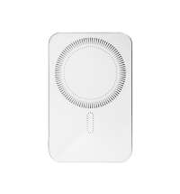 Внешний аккумулятор Artex PD 5000mAh с функцией беспроводной зарядки 15W, серебряный