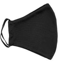 Маска для лица, черная