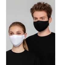 Маска для лица, черная