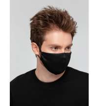 Маска для лица, черная