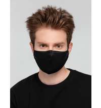 Маска для лица, черная