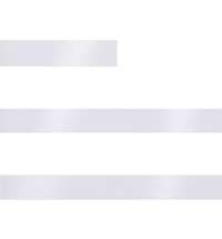 Лента сатиновая Satin 10 S, белая, 10 см