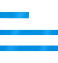 Лента сатиновая Satin 10 S, голубая, 30 см