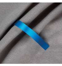 Лента сатиновая Satin 10 S, голубая, 50 см