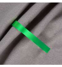 Лента сатиновая Satin 10 S, зеленая, 20 см