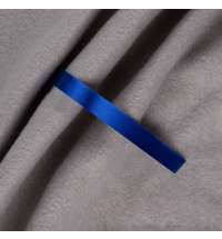 Лента сатиновая Satin 10 S, синяя, 20 см