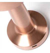 Настольная лампа c встроенной батареей REIKI, розовое золото