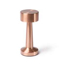 Настольная лампа REIKI cо встроенной батареей HF-8, розовое золото