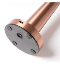 Настольная лампа c встроенной батареей REIKI, розовое золото