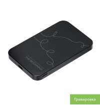 Внешний аккумулятор Artex PD 5000mAh с функцией беспроводной зарядки 15W, черный