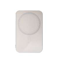 Внешний аккумулятор Artex PD 5000mAh с функцией беспроводной зарядки 15W, титановый