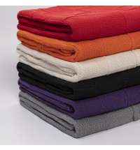 Плед Cella вязаный, серый (без подарочной коробки)