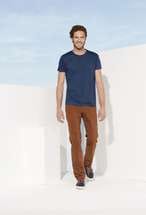 Футболка мужская приталенная IMPERIAL FIT 190, кобальт (темно-синяя)