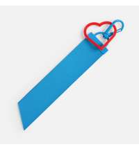 Подвеска Contour, 3D-печать на заказ, сердце