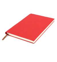 Блокнот A5 Donnie в мягком переплёте c карманом для ручки, красный-S