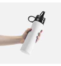 Складная бутылка для воды Langfossen, белая