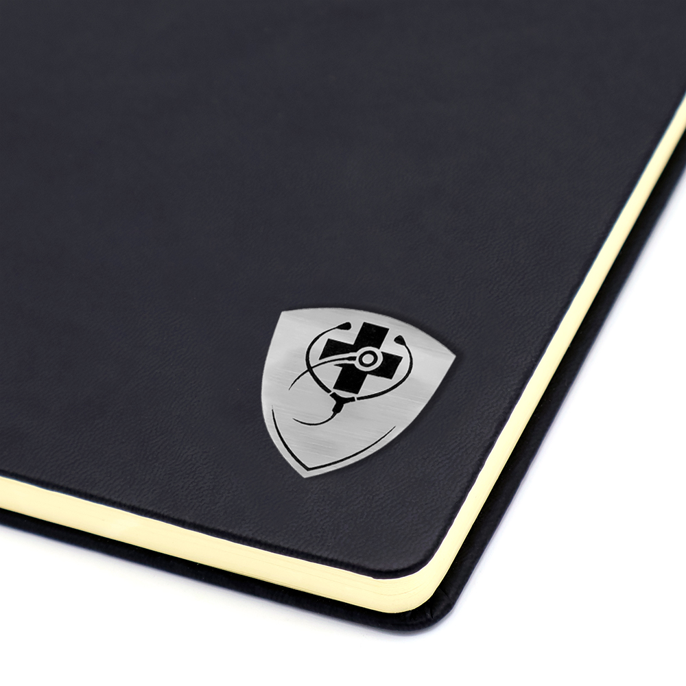 Шильд-наклейка медицина, серебро