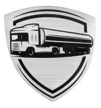 Шильд-наклейка транспорт, серебро