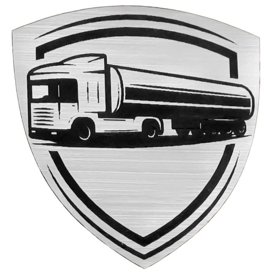 Шильд-наклейка транспорт, серебро