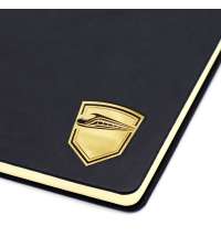 Шильд-наклейка поезд, золото