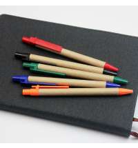 Шариковая ручка Natural Bio, оранжевая