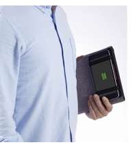 Папка А5 с беспроводным зарядным устройством 4000 mAh и блокнотом softtouch