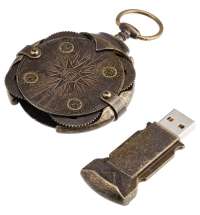 Флешка «Криптекс»® Compass Lock, 64 Гб