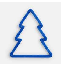 Подвеска &laquo;Елочка&raquo;, 3D-печать, синяя