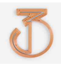 Подвеска Symbol, 3D-печать на заказ, цифра 3