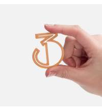 Подвеска Symbol, 3D-печать на заказ, цифра 3