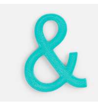 Подвеска Symbol, 3D-печать на заказ, амперсанд