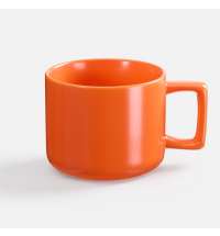 Чашка Jumbo в коробке матовая, оранжевая