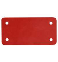 Шеврон 30*60 мм, красный