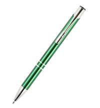 Ручка металлическая Holly, изумрудная