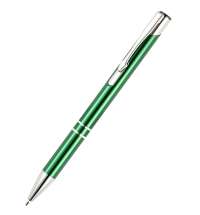 Ручка металлическая Holly, изумрудная