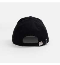 Бейсболка Classic 2.0, черная с красным кантом