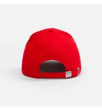 Бейсболка Classic 2.0, красная с белым кантом