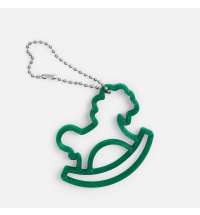 Подвеска &laquo;Лошадка-качалка&raquo;, 3D-печать, зеленая