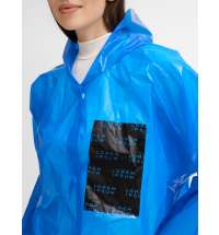 Дождевик-плащ BrightWay с печатью в один цвет на заказ