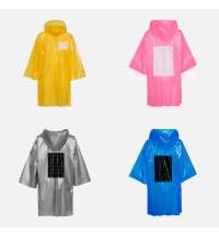 Дождевик-плащ BrightWay с печатью в один цвет на заказ