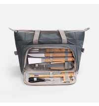 Набор для барбекю Grillmoor, темно-серый (графит)