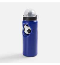 Бутылка с антистрессом Footballer, синяя