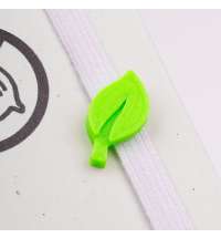 Шильдик на резинку Impreso, 3D-печать на заказ, листик