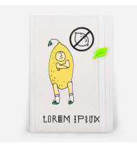 Шильдик на резинку Impreso, 3D-печать на заказ, листик