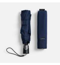 Складной зонт Take It Duo, темно-синий
