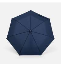 Складной зонт Take It Duo, темно-синий