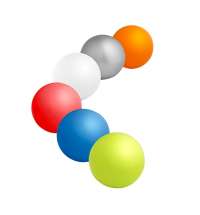 Антистресс-мяч Mash, серебристый